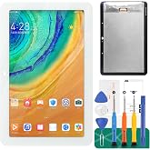 for Google Home Nest Hub LCD Screen Replacement for Google Nest Hub Display Touch Screen Digitizer Assembly Replacement for Google Home Nest Hub/Nest Hub Screen Replacement White (for 1st Generation)