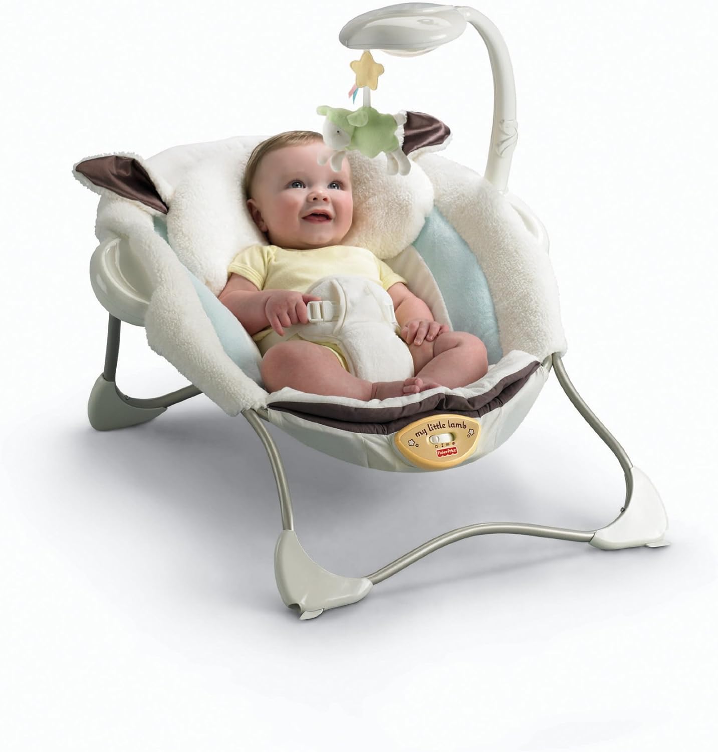 sweet little lamb deluxe bouncer