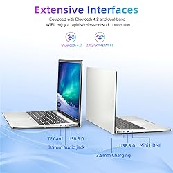 SGIN Laptop 15.6 Inch, 4GB DDR4 128GB SSD Laptops