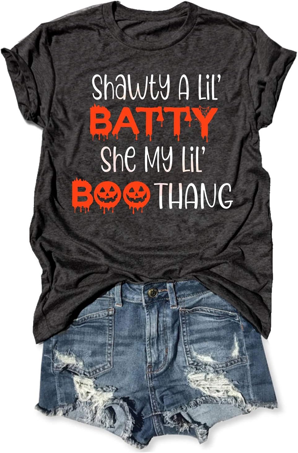shawty a lil batty halloween shirt