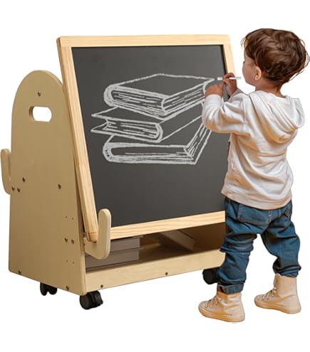 Toddler Desk Buy Guidecraft Desk To Easel Art Cart Kids' Folding