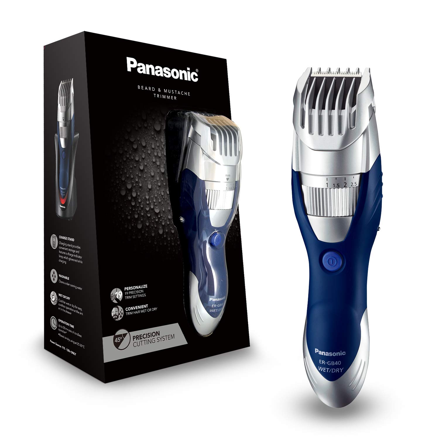 Mua Panasonic Cordless Men's Beard Trimmer With Precision Dial
