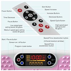SoftGym Vibration Plate Exercise Machine for