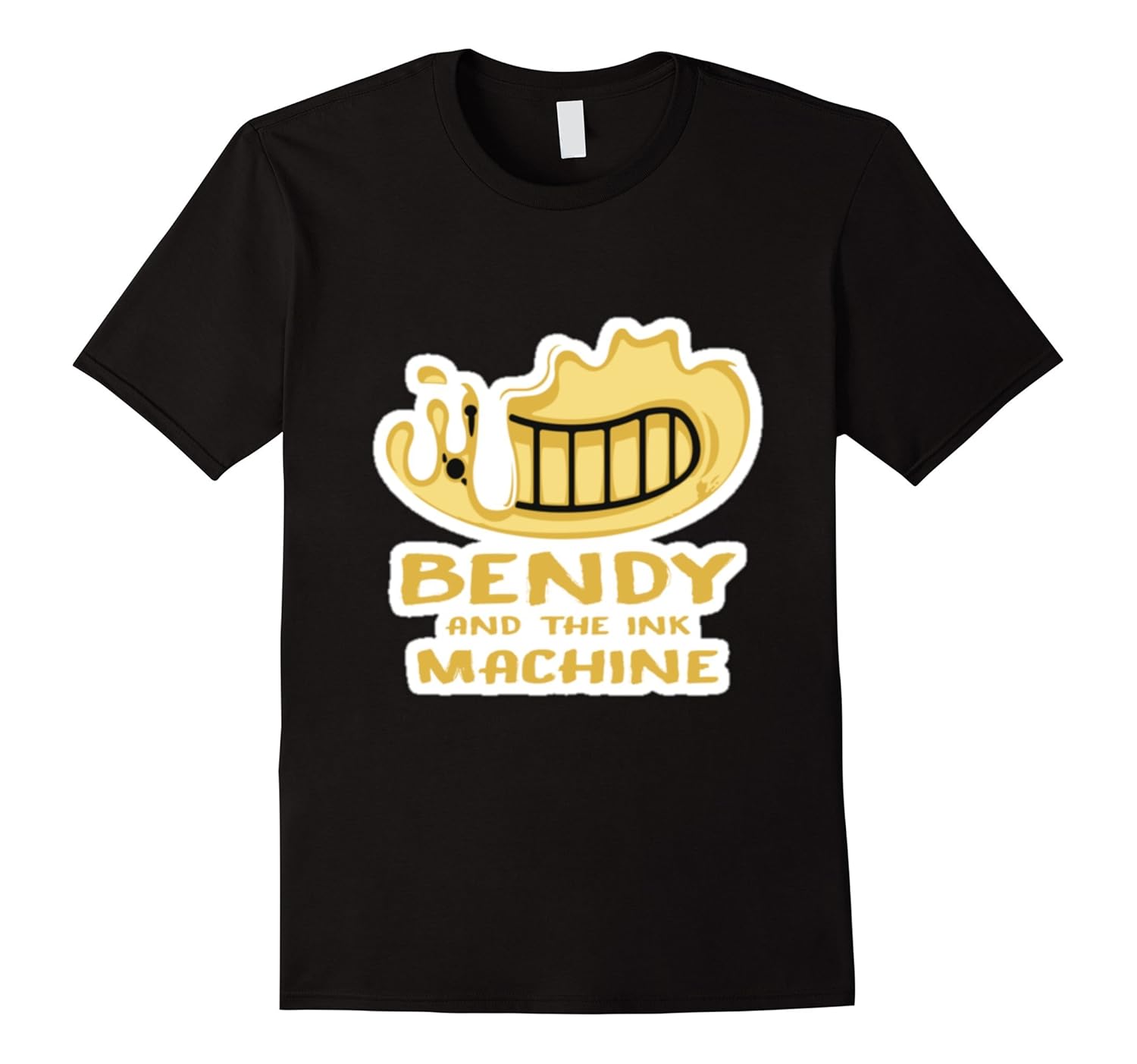 Bendy and the Ink Machine Mouth Internet Game T Shirt-PL – Polozatee