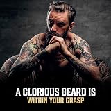 Viking Revolution Beard Oil All Natural Spiced Vanilla 30 ml with Argan & Jojoba view 6