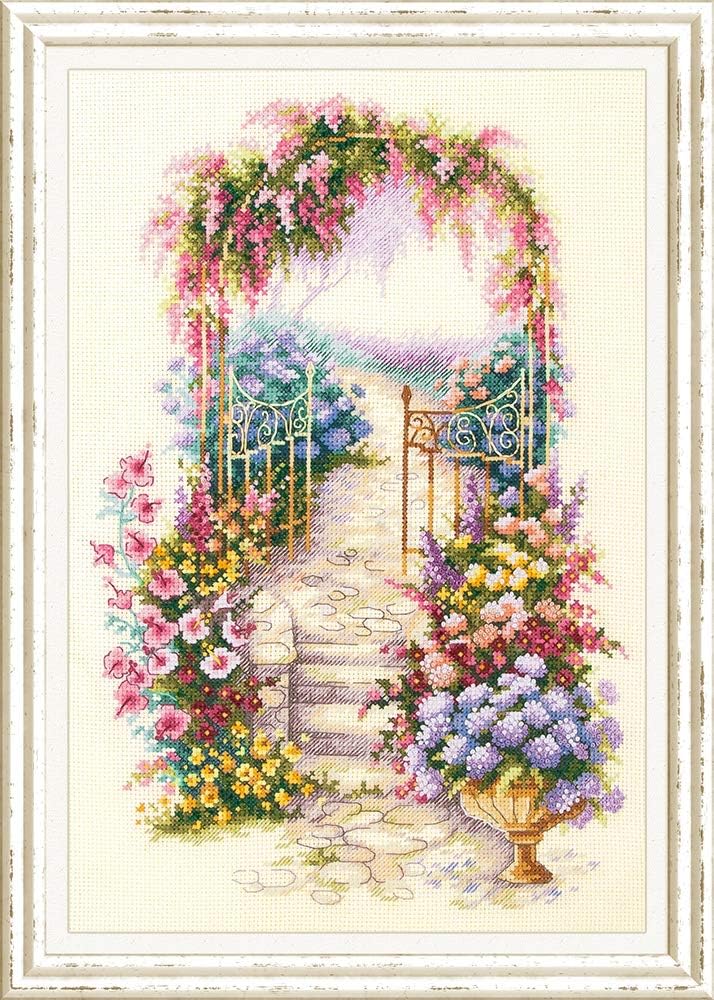 Magic Needle Counted Cross Stitch Kit, Cotton, Multicoloured, 23 x 34 cm