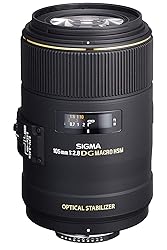 Sigma 105mm F2.8 EX DG OS HSM Macro Lens for Canon