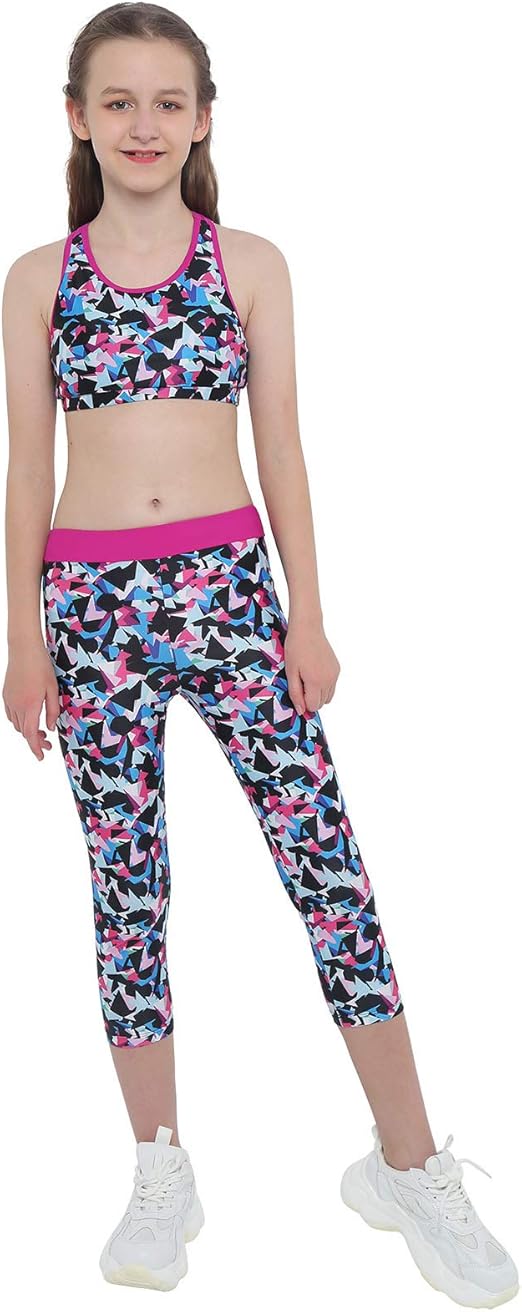 crop top and leggings set dance