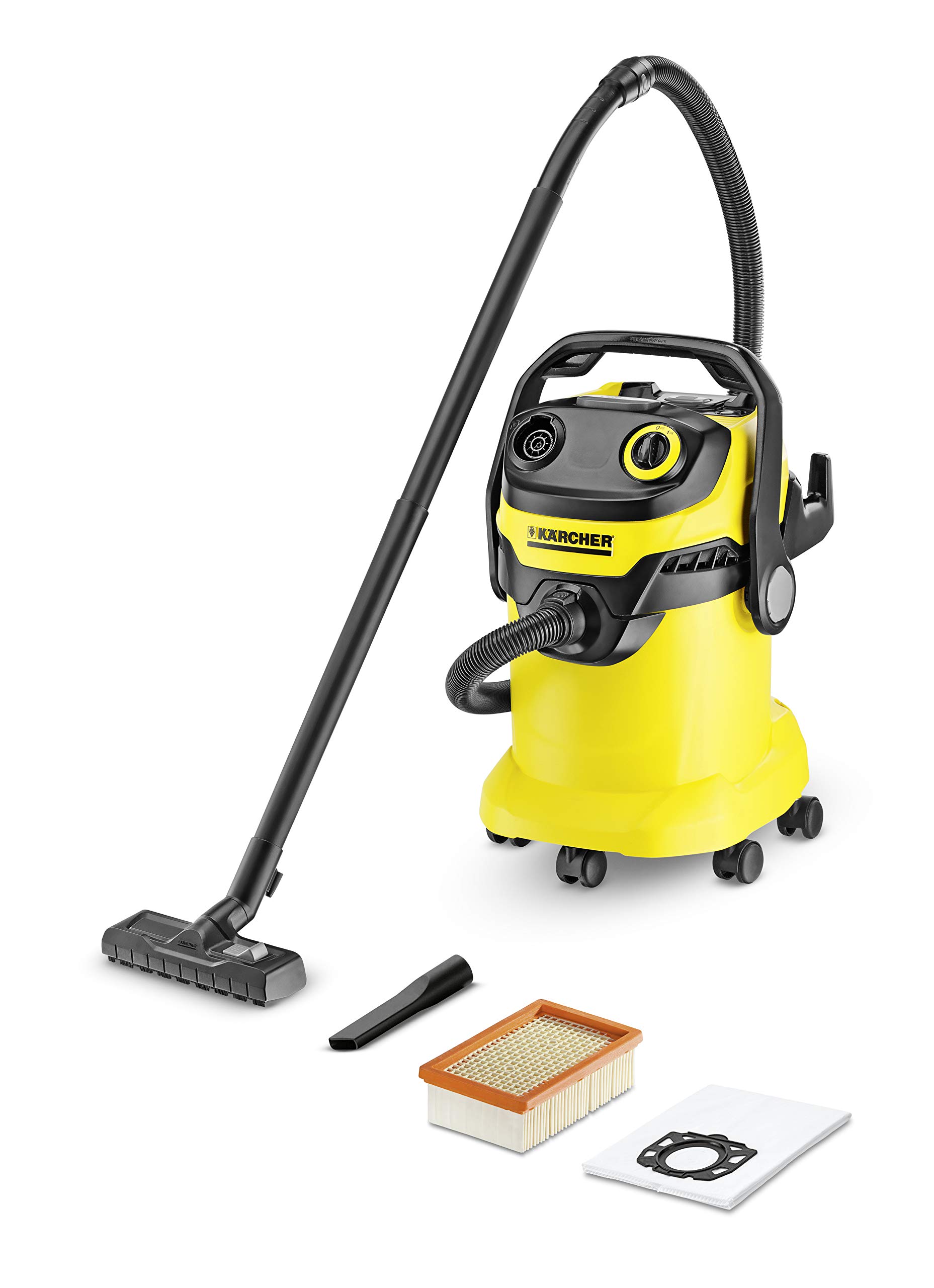 Kärcher WD 5 Wet & Dry Vacuum,Yellow,13482030