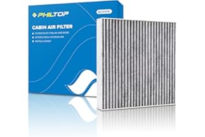 PHILTOP ACF014 (CF11182) Premium Cabin Air Filter, Replace for CR-V 2017-2021, Civic 2016-2021, RDX 2019-2021, Fit 2009-2020, Clarity 2017-2021, Insight 2010-2021, CR-Z 2011-2016, TLX, HR-V