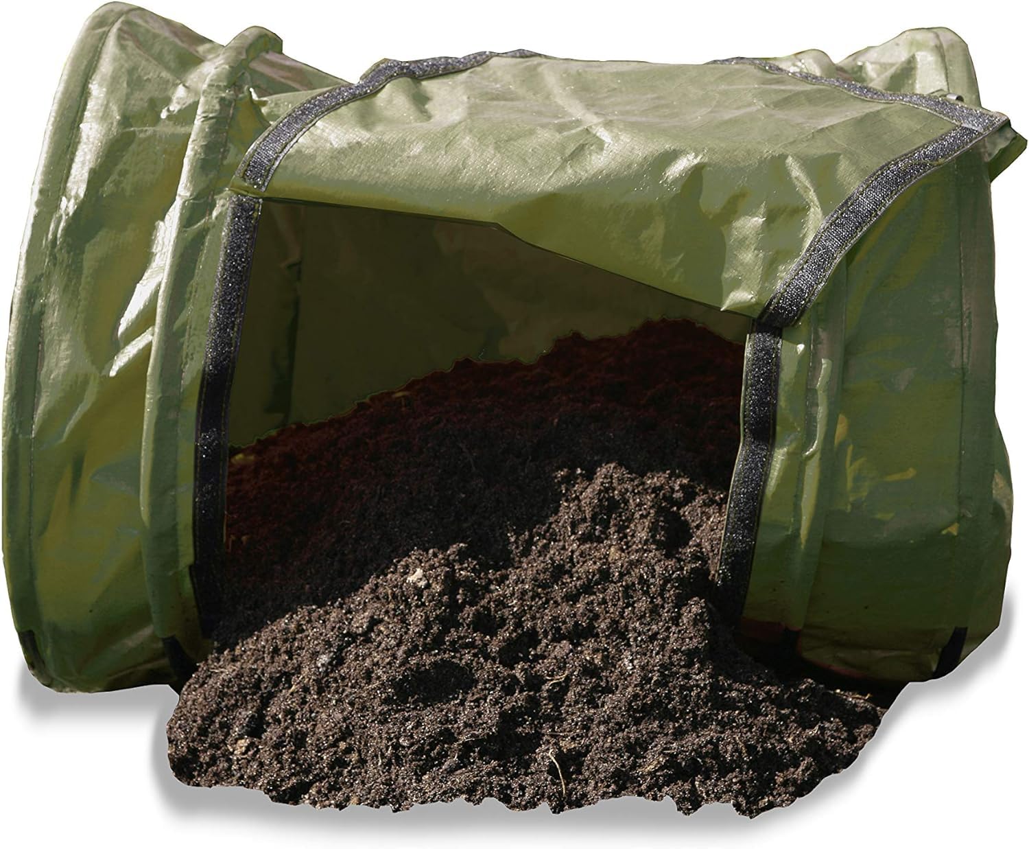 Haxnicks Roll-Mix Composter | Garden Clippings, Autumn Leaves | Velcro Fastenings, Drainage Holes | Capacity 156 Litre | Cbin020101