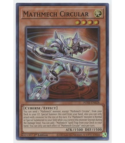 Yu-Gi-Oh! - Mathmech Sigma - MYFI-EN001 - Super Rare - 1st Edition