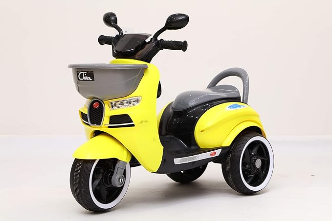 yellow scooty