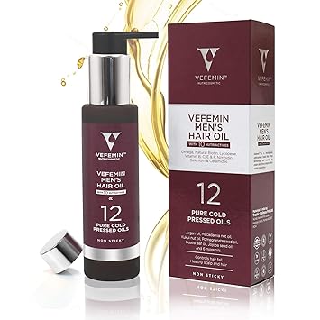 Buy Vefemin Non Sticky Hair Oil For Men Complete 3 In 1 Hair Fall