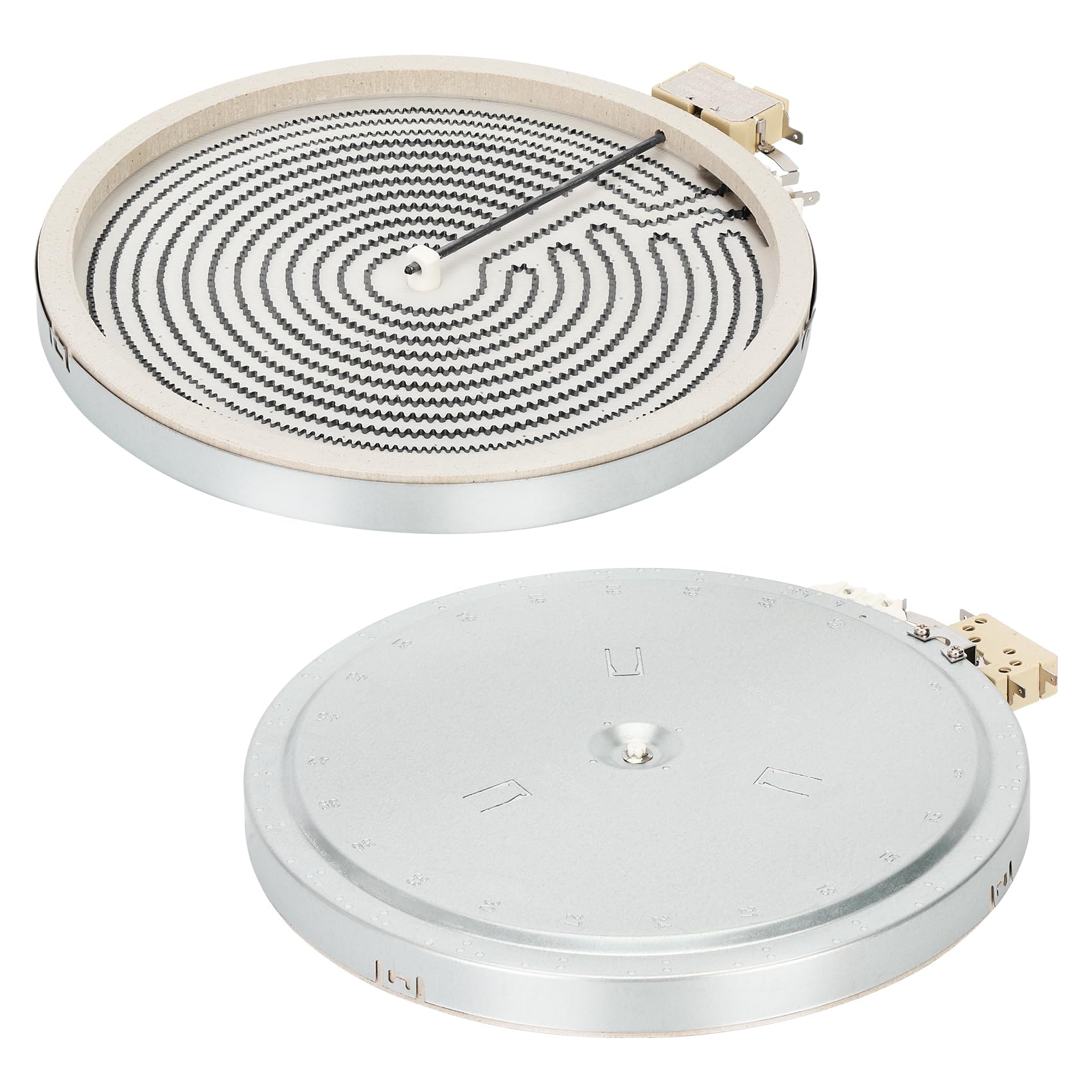 Photo 1 of 316291200 WB30T10146 12in Range Radiant Surface Element, for GE Kenmore Frigidaire Electric Stove, 12" Single Surface Element Replaces WB30T10134 AP4484423 PS2370249 EAP2370249-2 318198827 5304510566