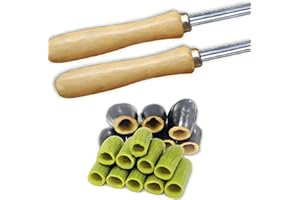Bonballoon 2pcs Zucchini Squash Vegetable Corer, Stainless Steel Core Remover Tool, Kitchen Stuffed Vegetables Veggies Seed R