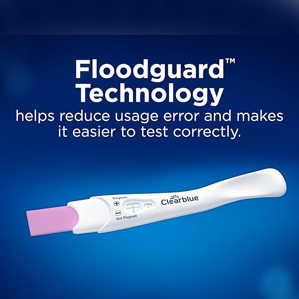 CLEARBLUE RAPID DETECTION PREGNANCY TEST, HOME PREGNANCY KIT, 3 COUNT