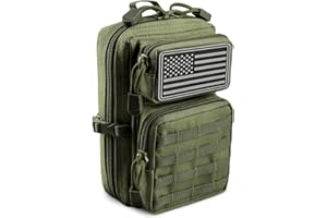 Tactical Molle Utility Pouch, EDC Tool Pouch Tactical Phone Pouches Mini Waist Pouches
