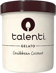 Talenti Gelato, Caribbean Coconut, 16 oz (Frozen)