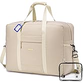 COSCOOA Carry On Luggage 22x14x9 Airline Approved,Lightweight Duffle Bag for Travel, Waterproof Weekender Overnight Bags for Traveling Airplane for Women and Men 40L