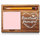 Assistant Principal Gifts, Appreciation Thank You Gifts for Assistant Principal Desk Self-Stick Note Pad Holders GSH15