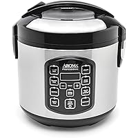 Aroma Housewares ARC-954SBD Rice Cooker, 4-Cup Uncooked 2.5 Quart, Professional Version