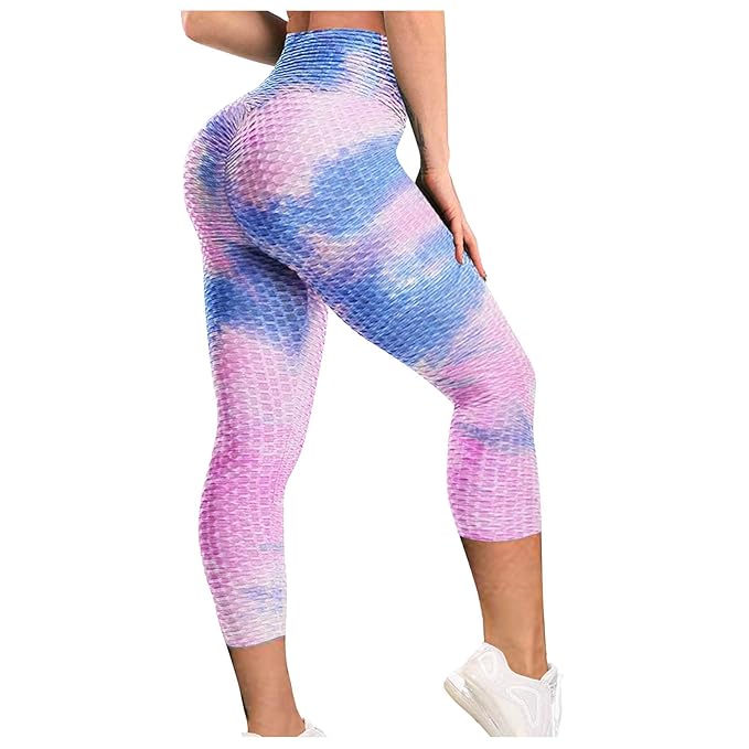 Buy Inforin Yoga Pants Women's Bubble Hip Butt Lifting Legging High