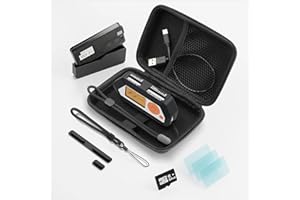 HCJYC All in One - Protective Case Set for Flipper Zero & for Wi-Fi Dev Board V1 ESP32-S2, The Most Complete Ultimate Starter Kit Accessories for Flipper Zero - Black