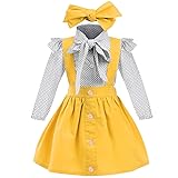 YOUNGER TREE 1-4 T Little Baby Girl Outfits Long