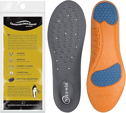 plantar fasciitis insoles for work boots