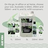 Palm Safe Aloe Vera 60ml Hand Sanitiser Clip Bottle 3 Pack view 5