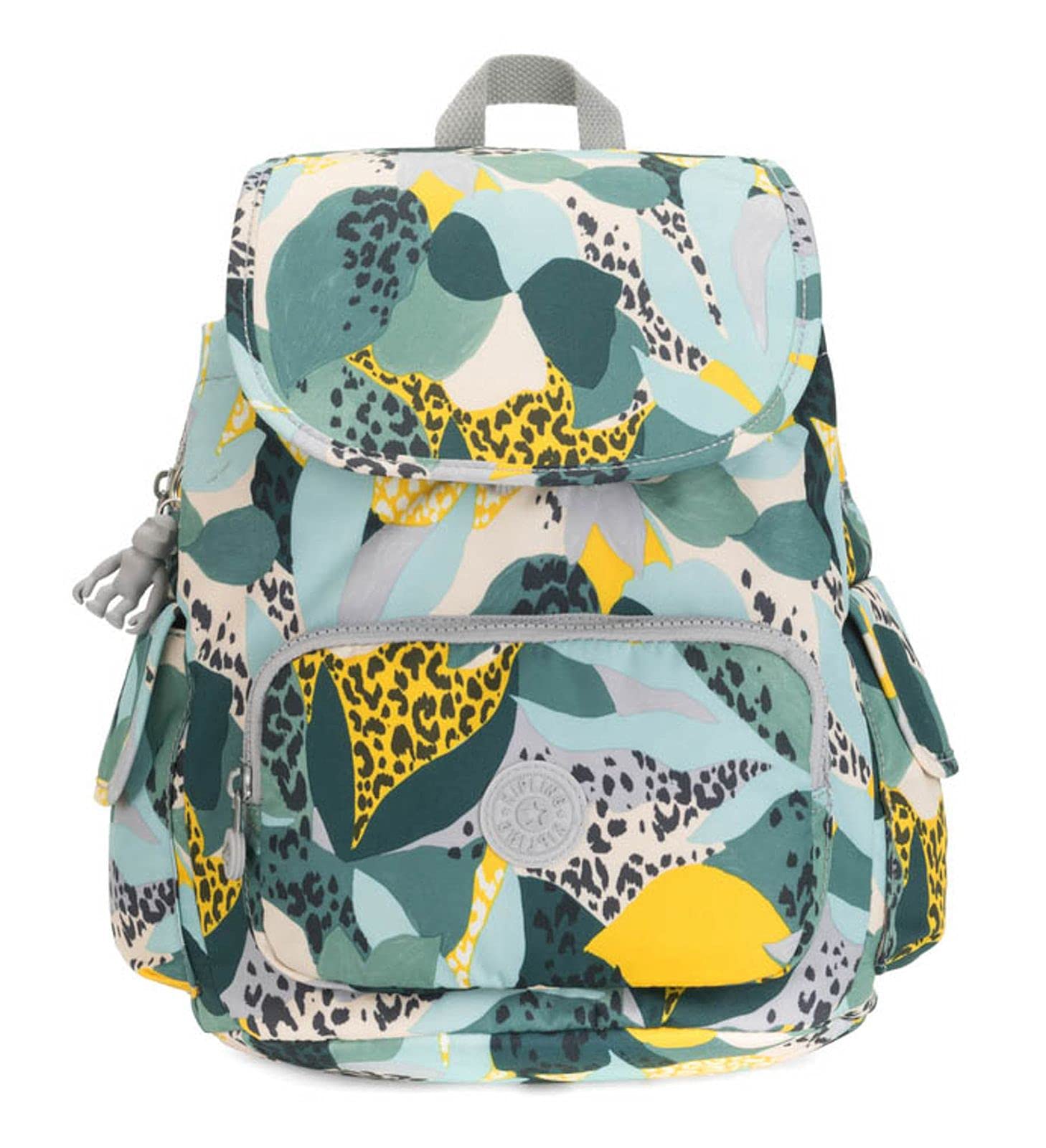 Kipling City Pack S Women's Backpack Handbag, Multicolour (Urban Jungle), One Size