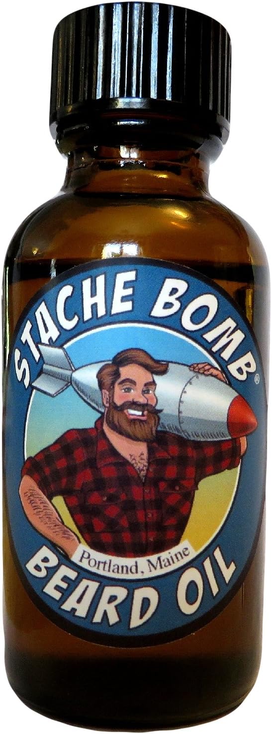 Stache Bomb Beard Oil- Beard Oil from Maine