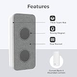 loukin Magnetic Whiteboard Eraser with Cleaner Included 3.4 oz view 3