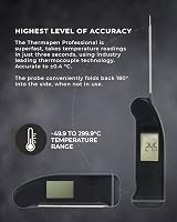 Thermapen Professional Thermometer Black 360 Rotational Display -49.9 to 299.9 C view 4