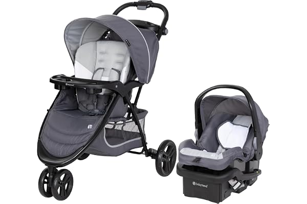 Baby Trend Stroller and EZ-Lift Infant Car Seat, EZ Ride Travel System, Dash Grey