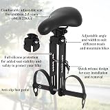 Gekufa Front Mounted Kids Bike Seat for Mountain Bikes 48 Lbs view 3