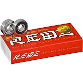 Bones Super Reds Bearings 8mm 16 Pack