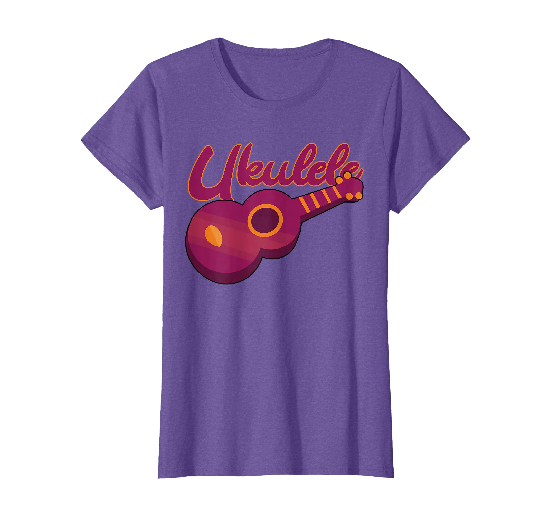 Ukelele I Hawaii Guitar Musician Player Music Instrument T-Shirt