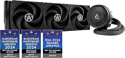 ARCTIC Liquid Freezer III 360 AIO Water Cooler for Intel and AMD Black