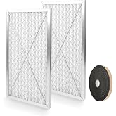 HAFANKA 708732 Air Filter Compatible with JET AFS-1000B &amp; AFS-1000C | 23.4" x 11.38" x 0.87", Promoting Cleaner Indoor Air, Washable &amp; Reusable, Durable Aluminum Structure, with Sealing Cotton