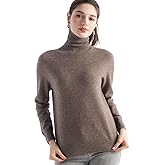 Chanyarn Women's 100% Pure Cashmere Sweater Turtleneck Long Sleeve Warm Soft 2025 Fall Winter Knit Pullover