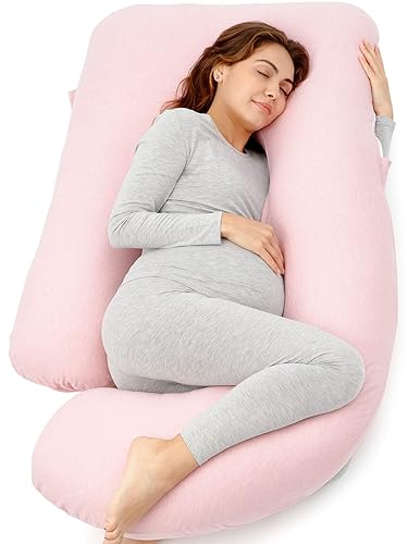 Momcozy Pregnancy Pillows for Sleeping, U Shaped Full Body