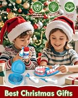 Lehoo Castle Dentist Doctor Kit for Kids Blue 3+ Educational Toy view 9