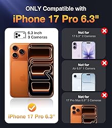 Diaclara Magnetic Designed for iPhone 17 Pro Case