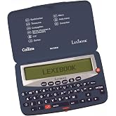 LEXiBOOK - Collins Electronic Pocket Spellchecker with Battery, Blue/White, DC753EN