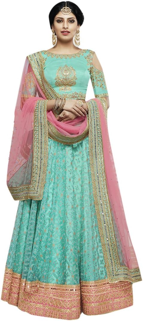 Wedding Bollywood Designer Gagra Bridal Collection Lehenga chaniya Choli Dupatta Custom to Measure Indian ethnic wear HIT