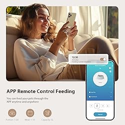 IMIPAW WiFi Automatic Cat Feeder and Water