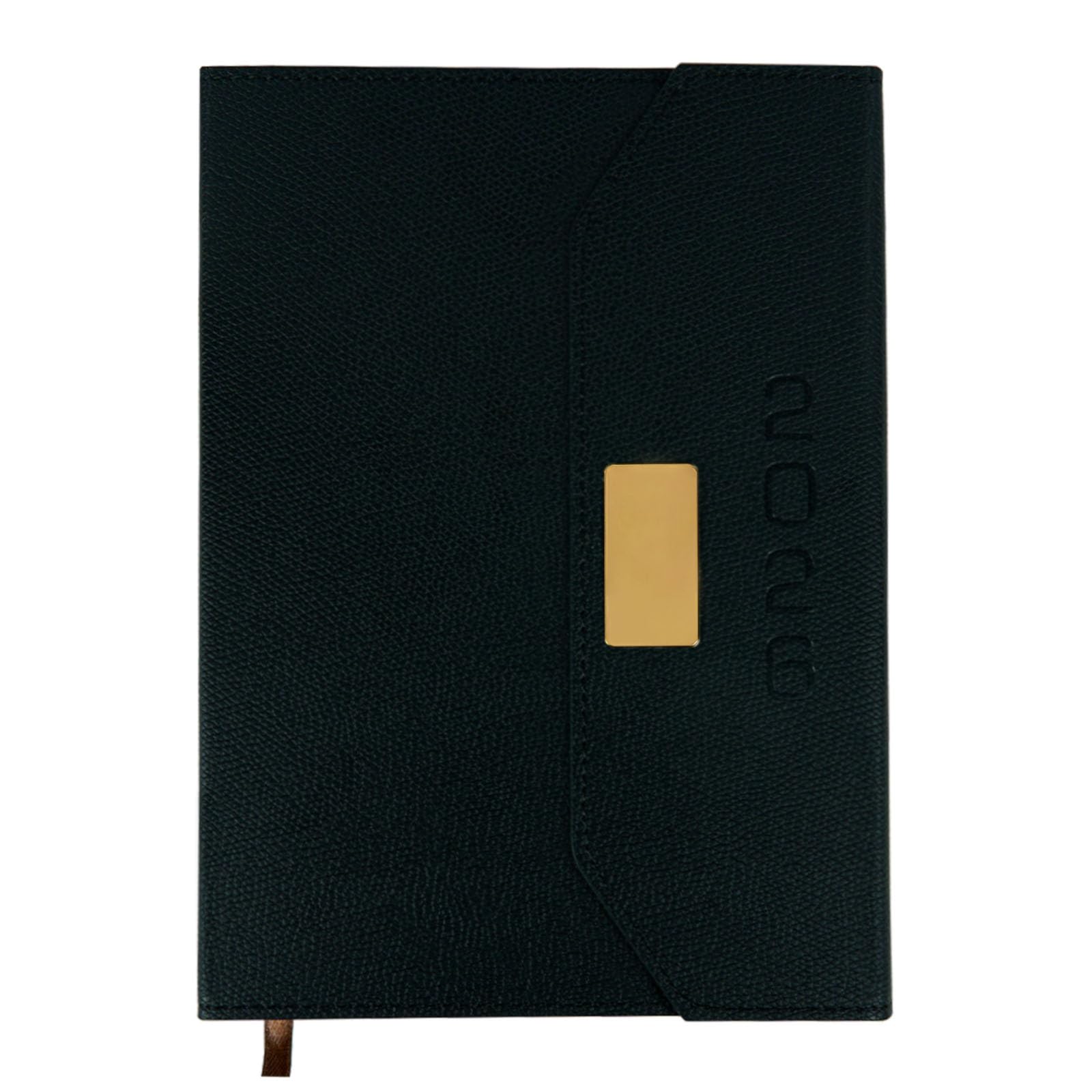 Photo 1 of 2026 Daily Monthly Planner - Calendar, January - December 2026, 100GSM Thick Paper, Leather Cover, Planner with Hourly Schedule,6.1" x 8.2", Daily Inside Page - Monthly Inside Page, Pen Holder, Bookmarks (Black)