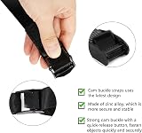 Newthinking 4 Pack Tie Down Straps 2.5 cm x 1 m Heavy Duty Cam Buckle view 3